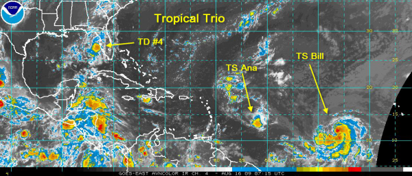 Tropical Trio SATL