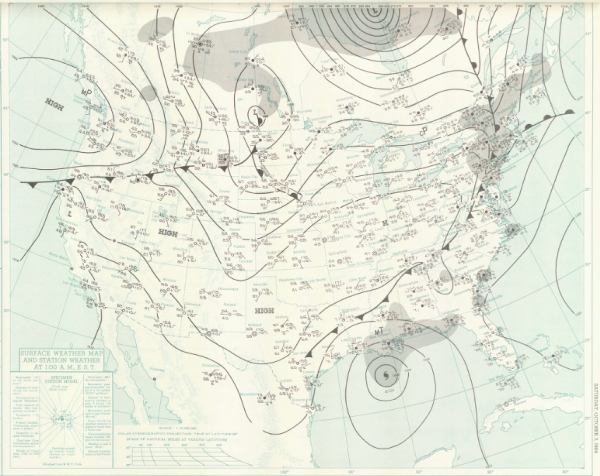 Weather Map Oct 3 1964
