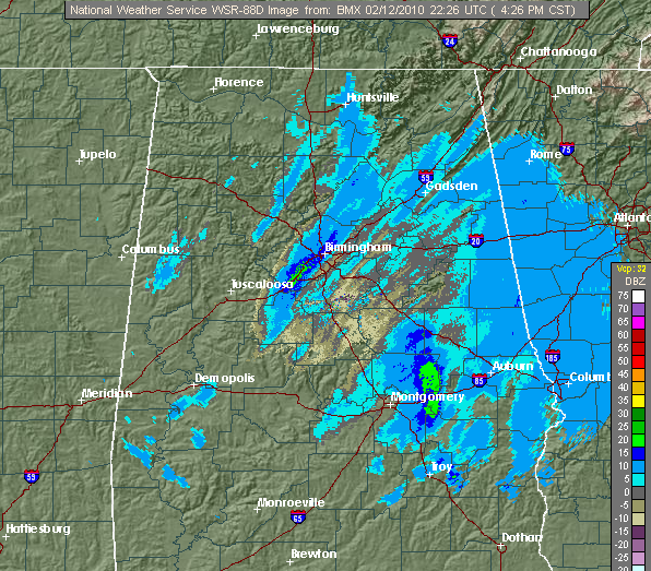 Snow Update 445 pm The Alabama Weather Blog