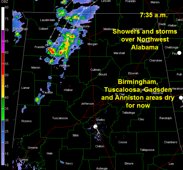 Quick Look at Radar The Alabama Weather Blog