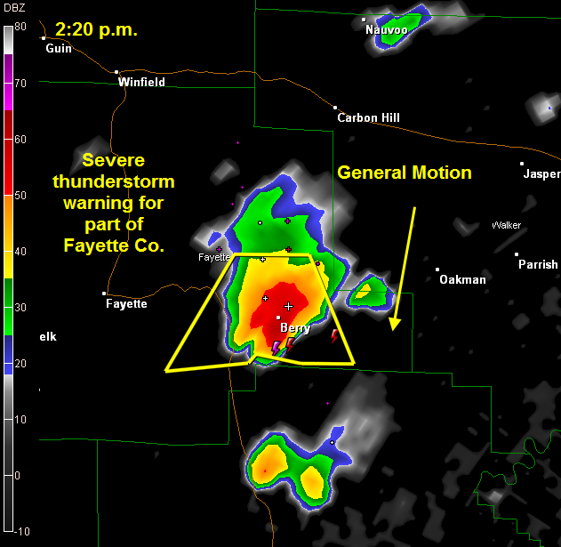 Fayette County Warning The Alabama Weather Blog