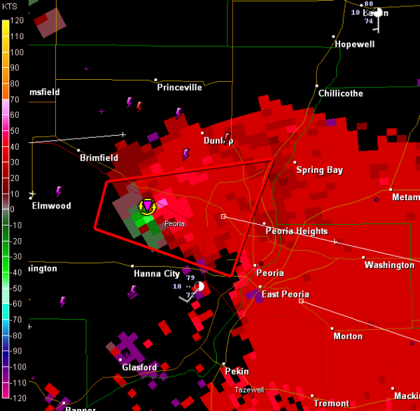 Tornado Has Hit Peoria IL The Alabama Weather Blog
