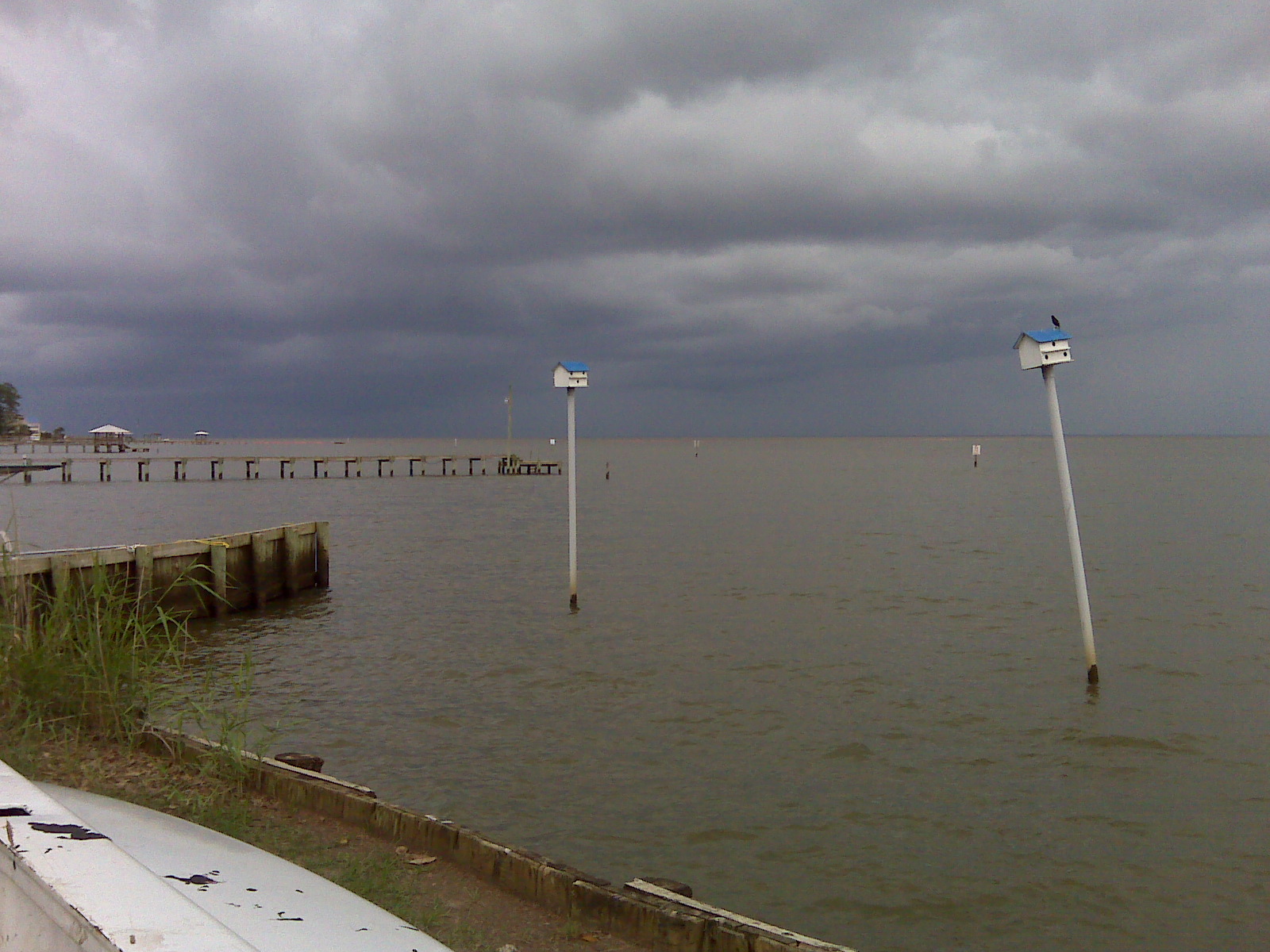 Stormy Scene on Mobile Bay The Alabama Weather Blog