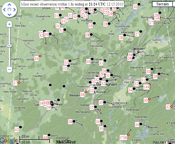 325 pm temps