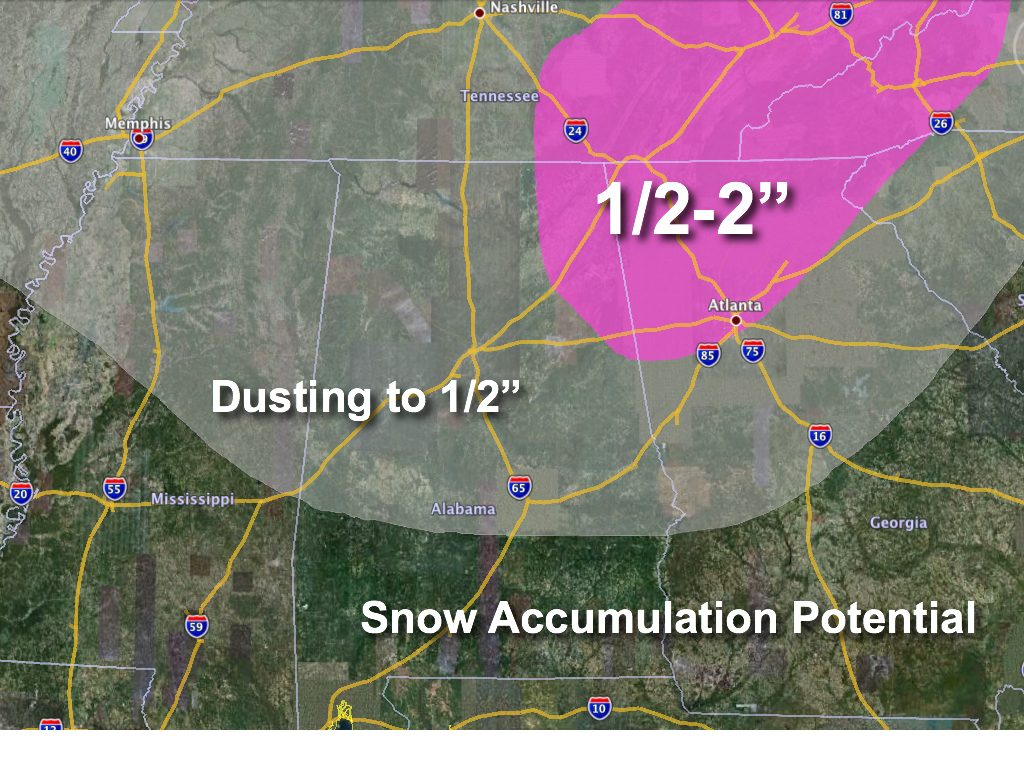 Some Snow on Christmas, But How Much?