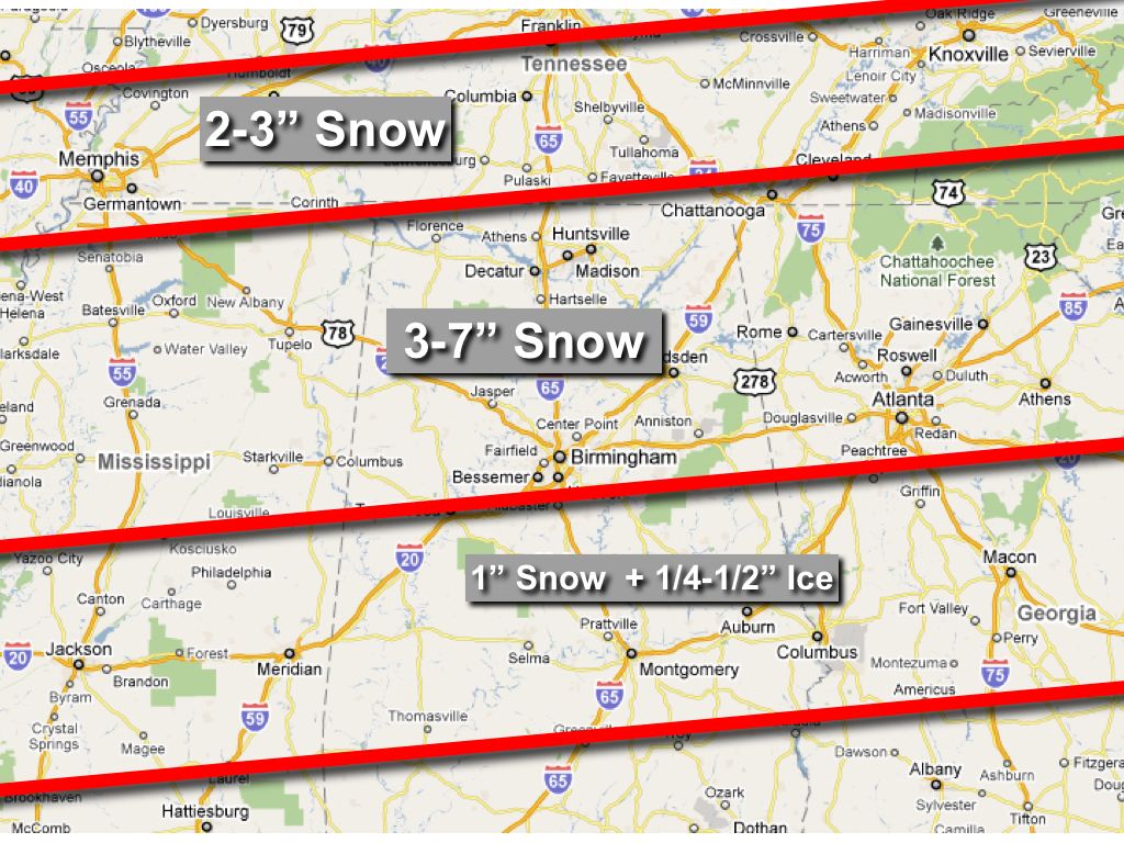 Major Snow/Ice Event Ahead