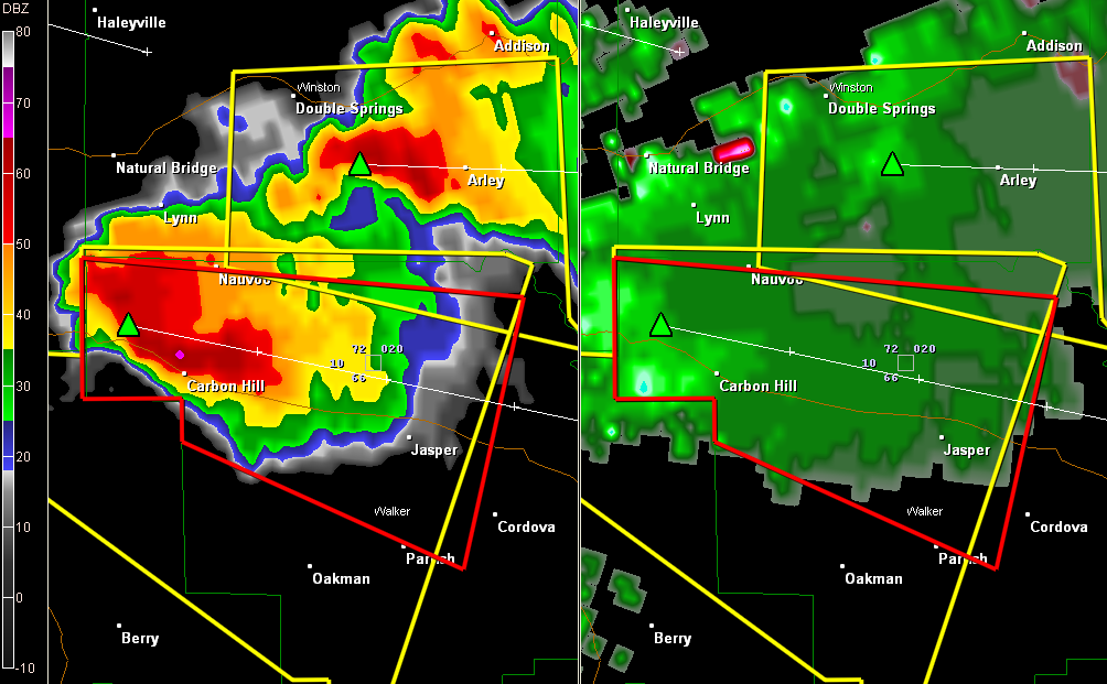 Tornado Warning for Walker County The Alabama Weather Blog