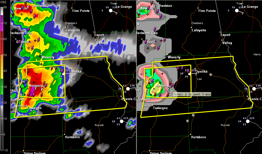Hailstorm Heading For Auburn The Alabama Weather Blog