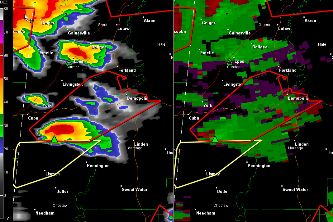 New Tornado Warning Includes Demopolis The Alabama Weather Blog