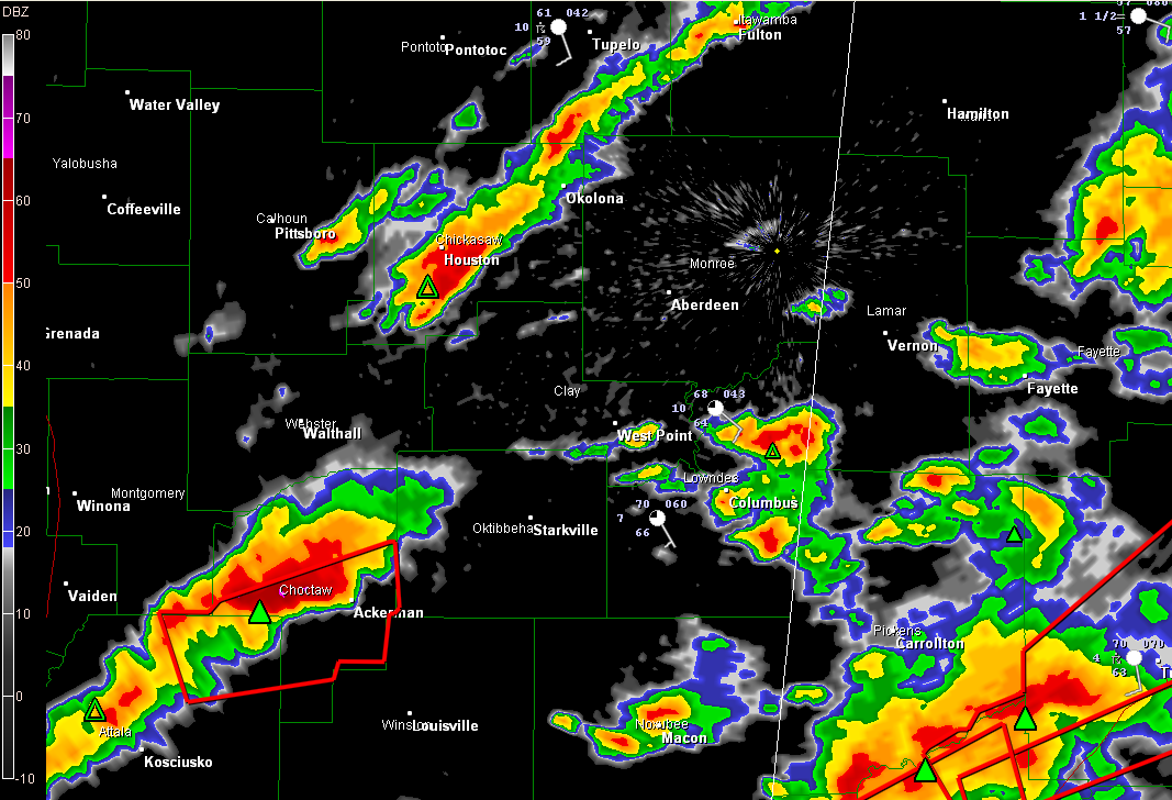Tornado Heading Toward Starkville…Could Affect Lamar and Pickens The