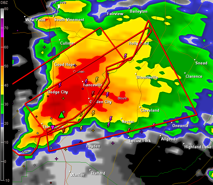 Cullman/Blount Tornado On The Ground…