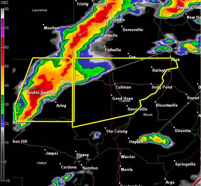 Severe Thunderstorm Warning: Cullman County