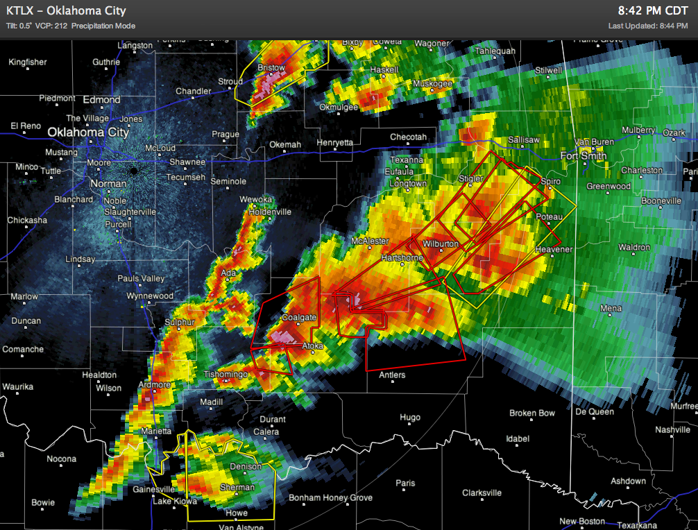 Deadly Tornado Outbreak In Southeast OK