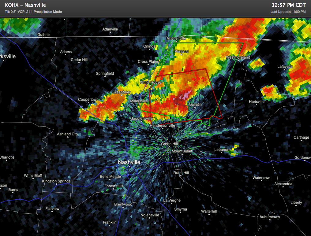 Active Weather To The North