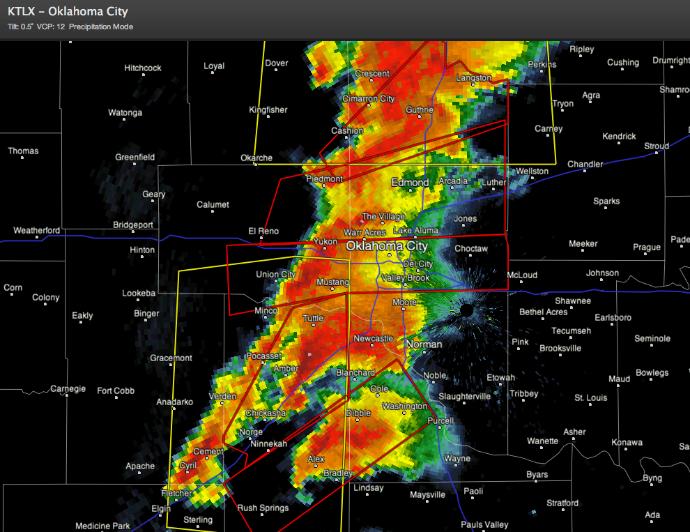 More Oklahoma Severe Weather