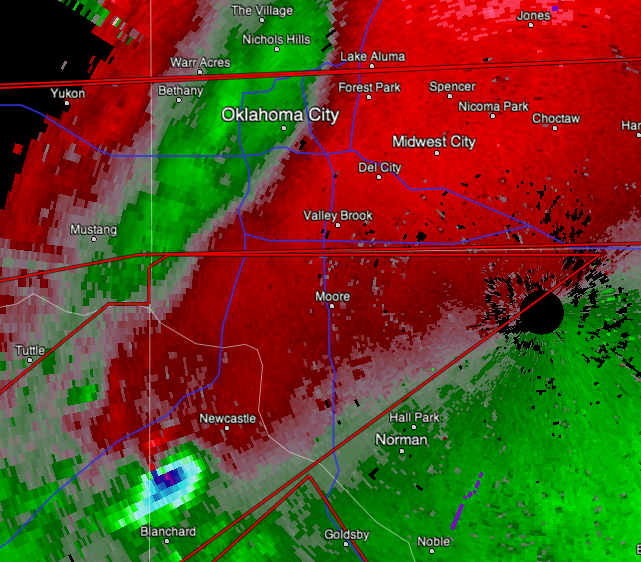 Dangerous Storm South of OKC