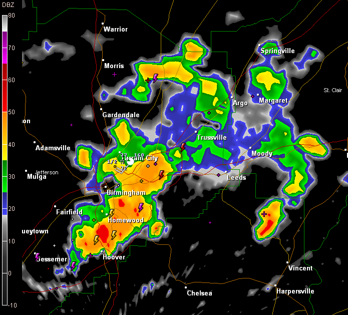 Birmingham Area Storms Still Packing a Punch The Alabama Weather Blog