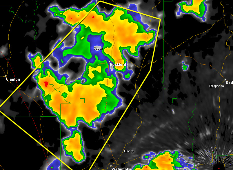 Severe Thunderstorm Warning Autauga/Chilton/Coosa Counties 200 The