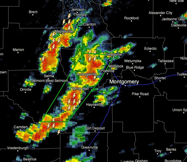 Flash Flood Warning : Autauga/Lowndes/Dallas