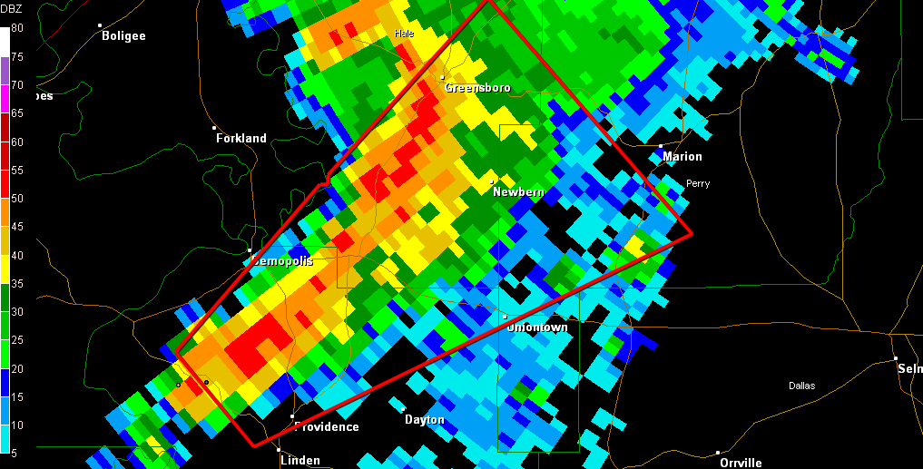 Tornado Warning Hale, Marengo, Perry The Alabama Weather Blog