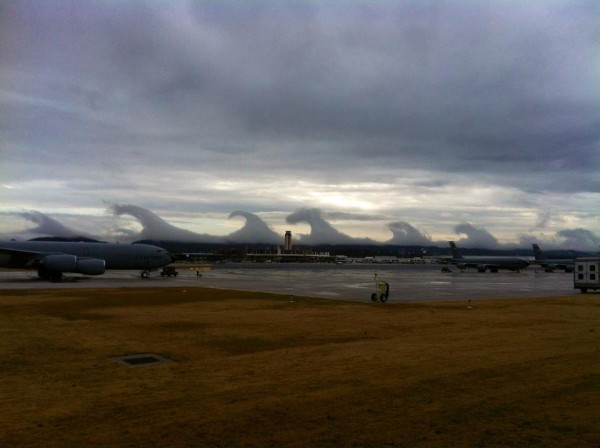 Rare Kelvin-Helmholtz Wave Clouds Here!