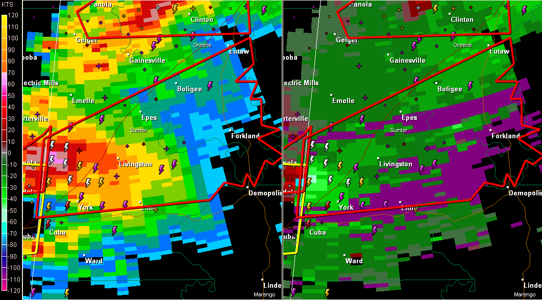 Tornado Warning Sumter/Greene The Alabama Weather Blog
