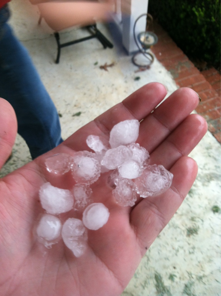 Hail In The Stronger Storms