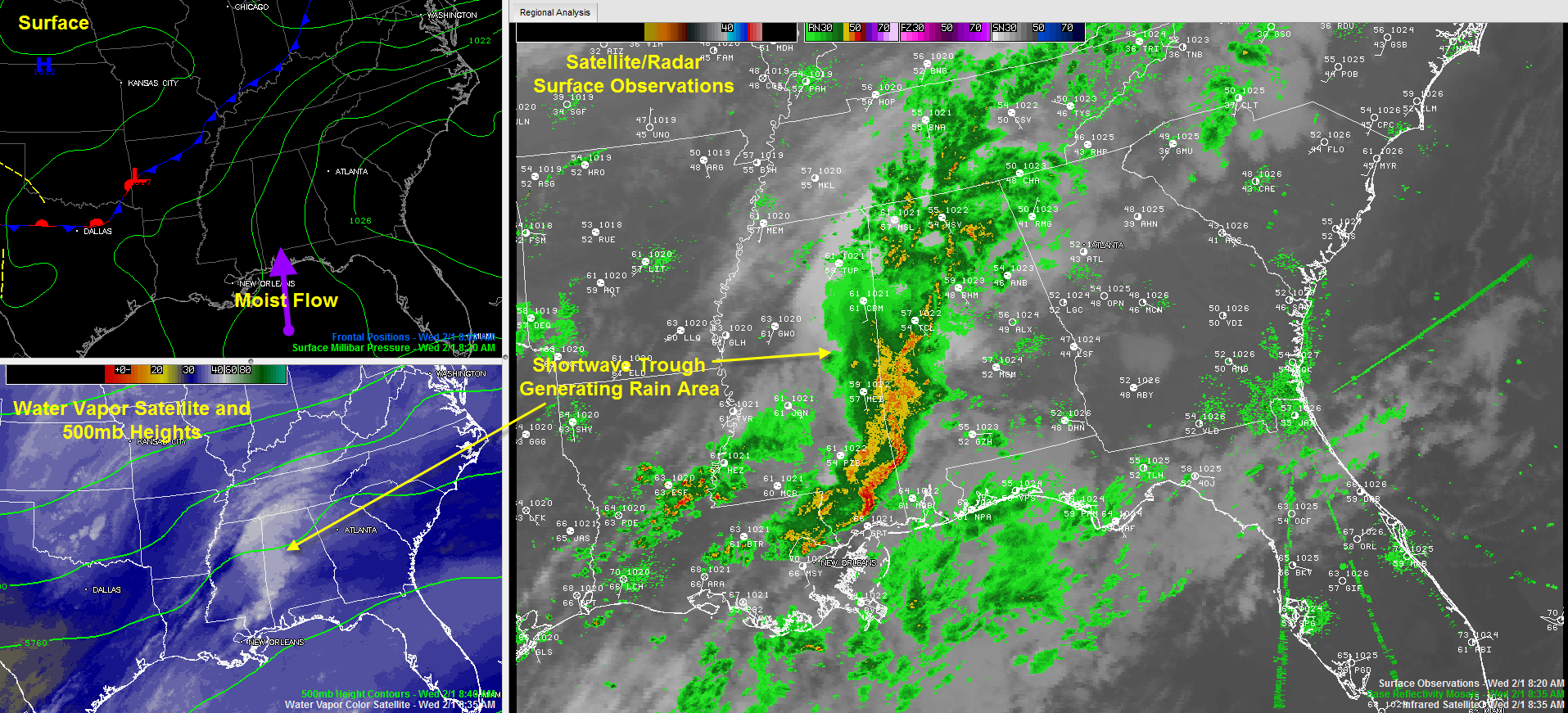 Rain, Some Embedded Thunder, Nothing Strong