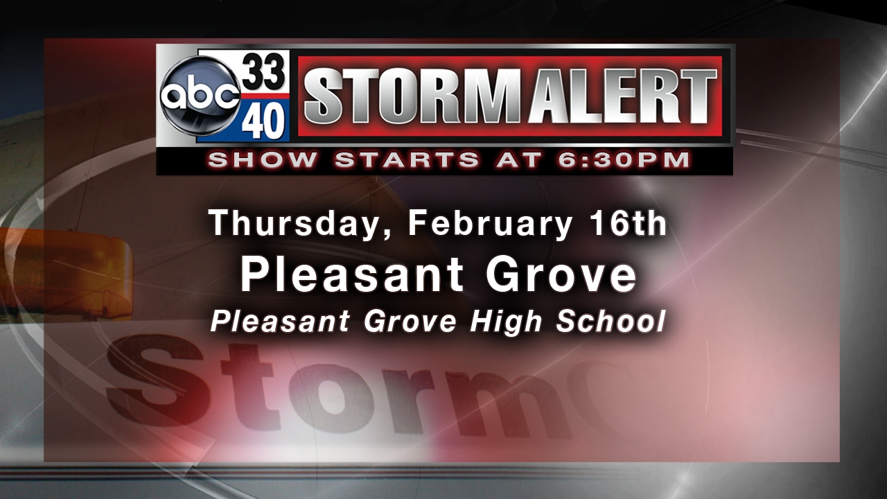 Storm Alert 2012 Comes To Pleasant Grove Tonight