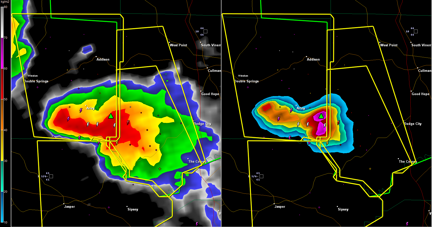 Severe Thunderstorm Warning SW Cullman The Alabama Weather Blog