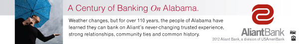 Aliant Bank is a proud sponsor of AlabamaWX.com!