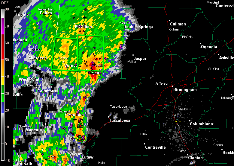 Heavy Storms Over Fayette County The Alabama Weather Blog