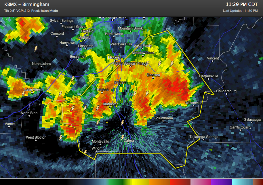 6065 mph Winds in Alabaster The Alabama Weather Blog