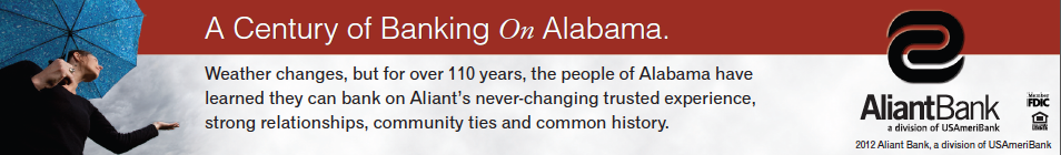 Aliant Bank is a proud sponsor of AlabamaWX.com!