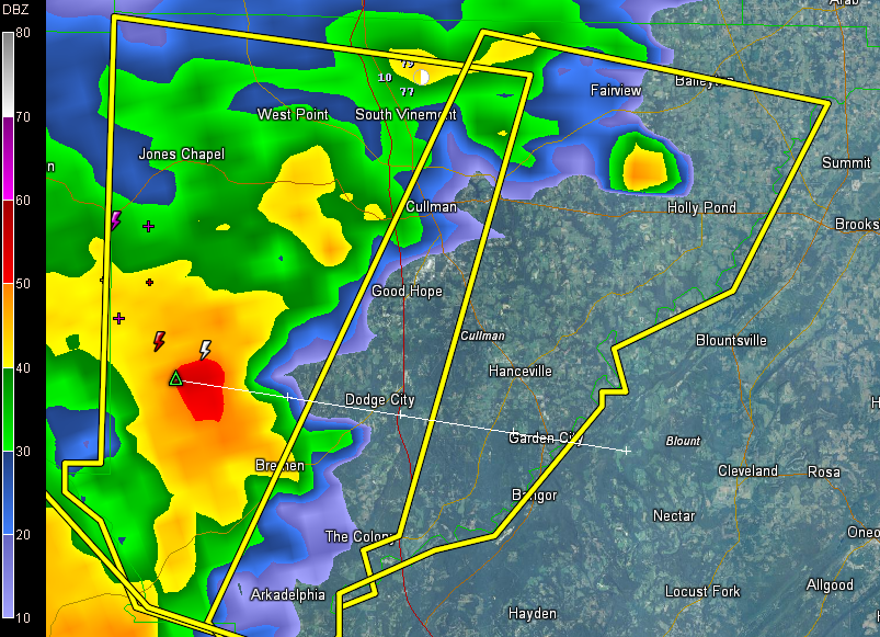 Severe Thunderstorm Warning Cullman County 815 The Alabama Weather