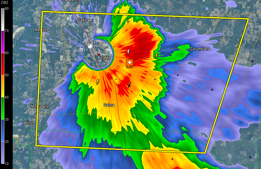 Storm Severe in Calera Area The Alabama Weather Blog
