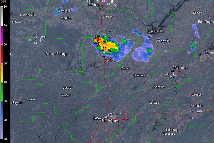 Storms Over Cullman The Alabama Weather Blog