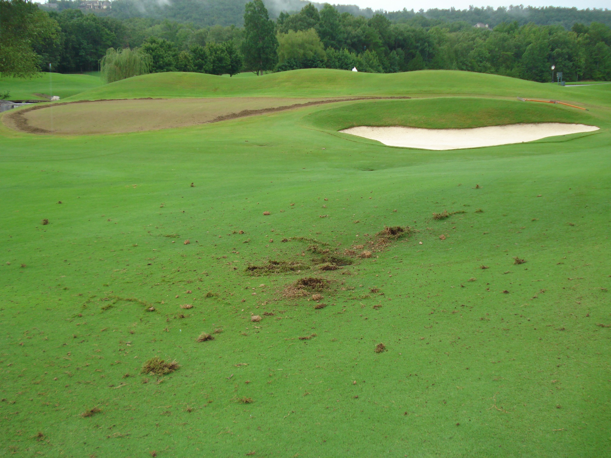 Lightning On The Golf Course