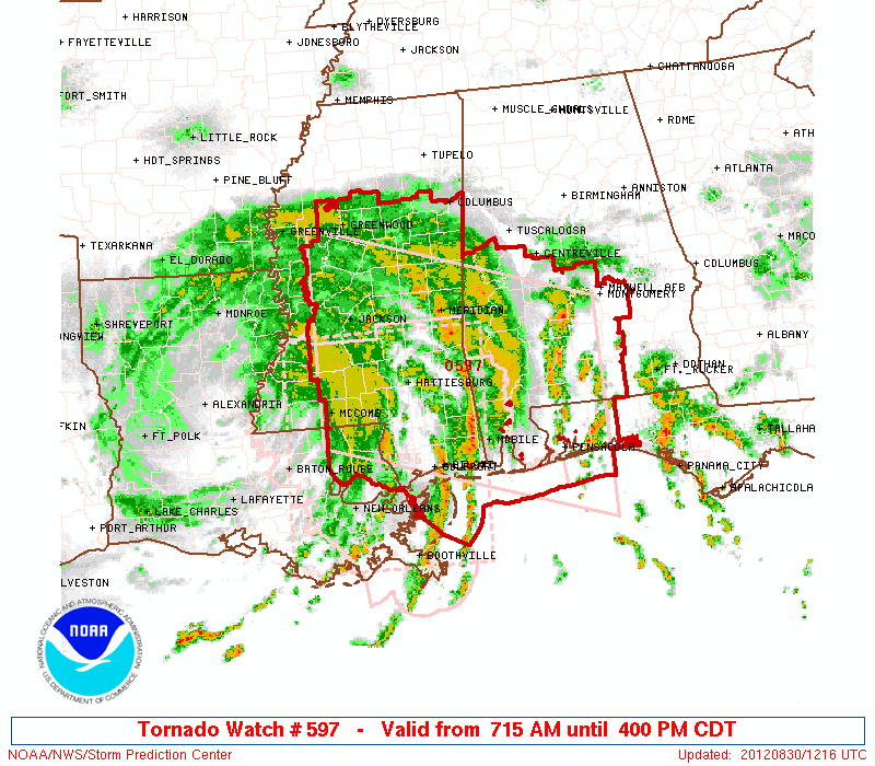 Tornado Watch – West Alabama