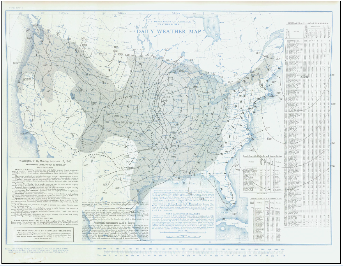 1940’s Armistice Day Blizzard