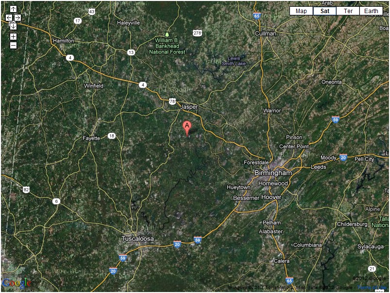 Small Walker County Quake This Morning