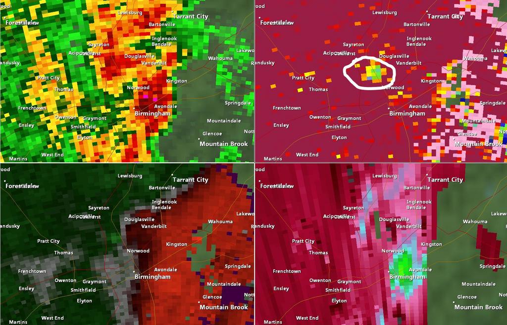 Cold Shot Moving Into Alabama