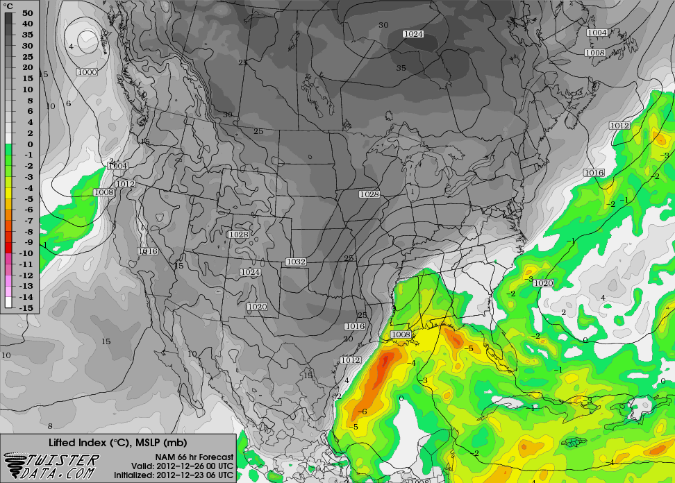 Significant Severe Weather Risk Christmas Afternoon/Night