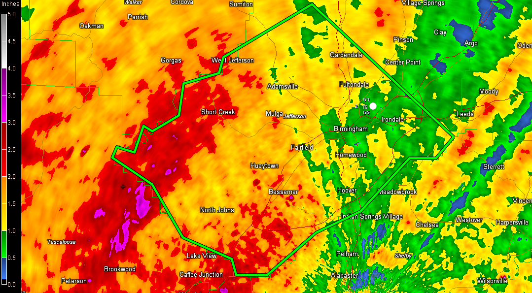 Flash Flood Warning : Jefferson County until 12:30 PM