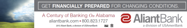 Aliant Bank is a proud sponsor of AlabamaWX.com!