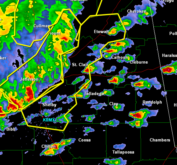 Severe Thunderstorm Warning: Etowah/St. Clair/Shelby until 4:30 PM