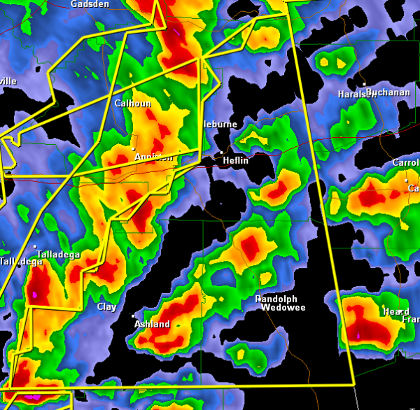 Severe Thunderstorm Warning : Clay/Cleburne/Randolph until 5:15 PM