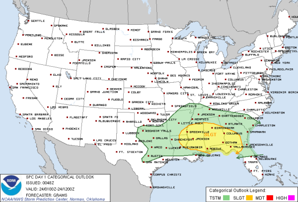 Severe Weather Threat Continues