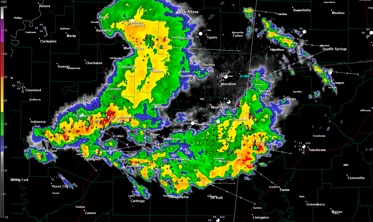 Morning Radar Update