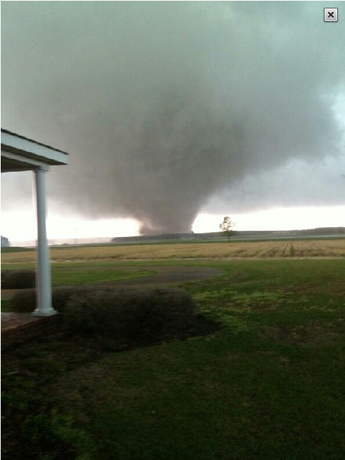 Picture of Tornado in Kemper County MS